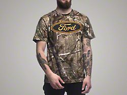Real Tree Ford Oval T-Shirt