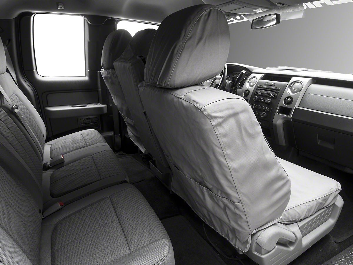 Covercraft F 150 Seatsaver Front Seat Cover Gray T103003 09 14