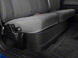 Husky GearBox Under Seat Storage Box; Black (09-14 F-150 SuperCab, SuperCrew)