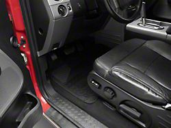 RedRock All-Weather Floor Mat Set with One-Piece Rear Mat; Black (97-14 F-150)