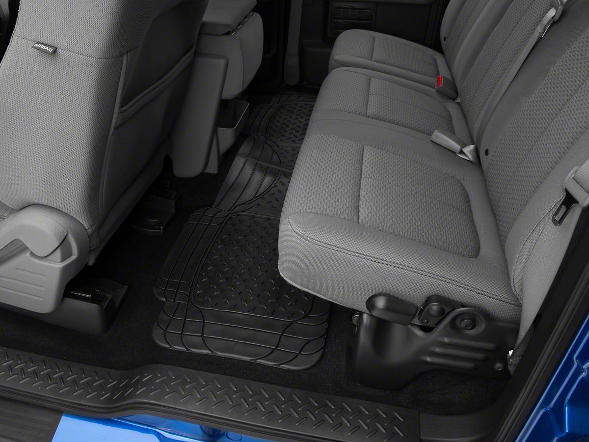 Alterum F 150 All Weather Floor Mat Set W One Piece Rear Mat