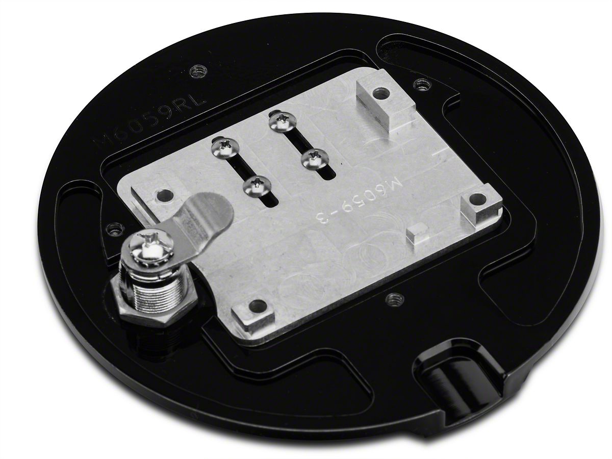 Speedform F 150 Striker Style Billet Locking Fuel Door Gloss