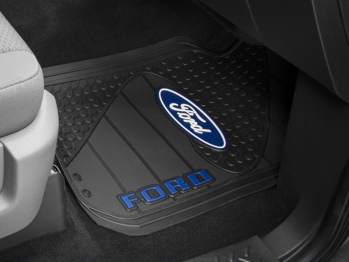 Trushield F 150 Ford Logo Factory Floor Mat T526386 09 15