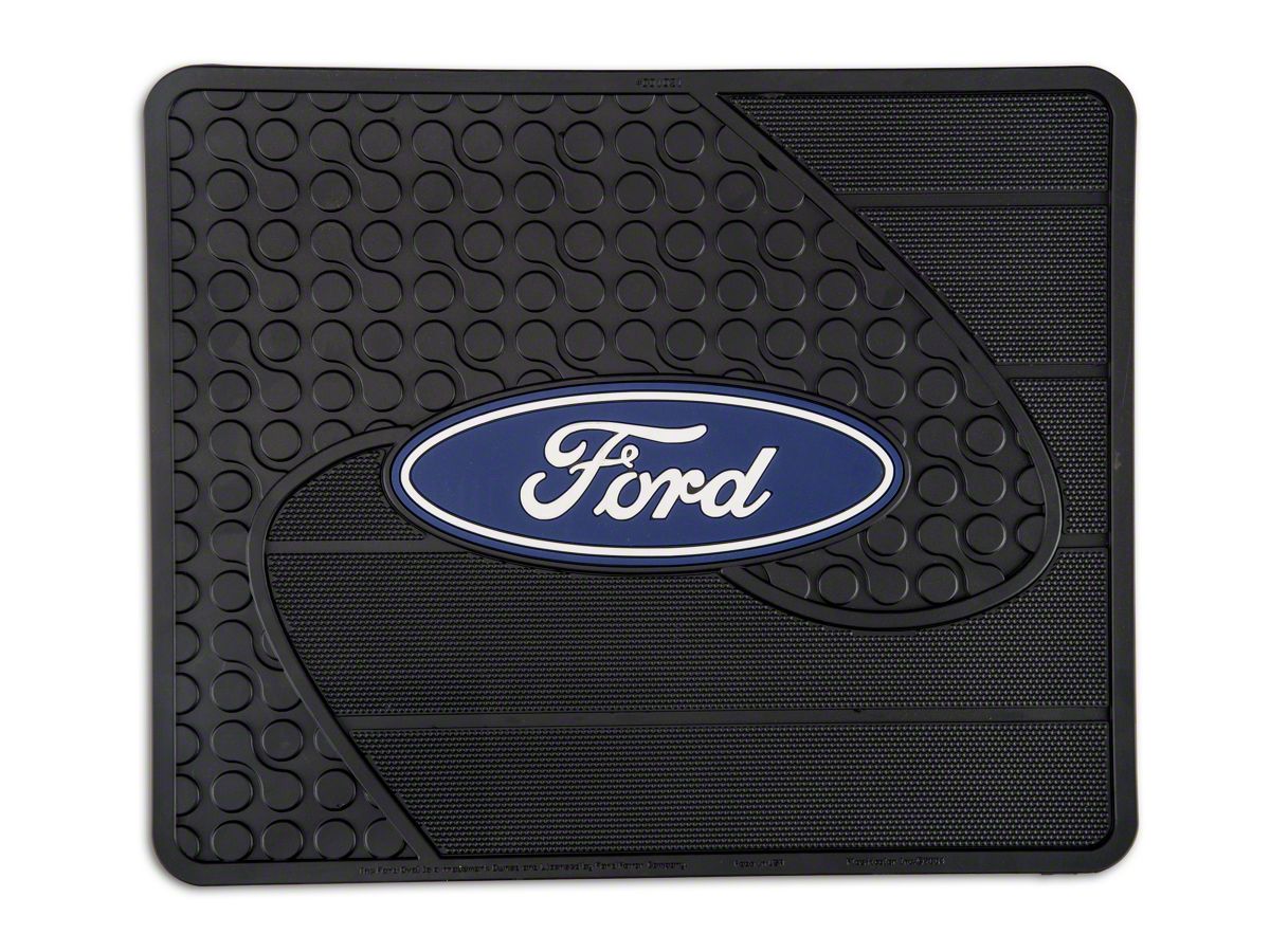 Alterum F 150 Ford Logo Rear Utility Floor Mat T526388 Universal