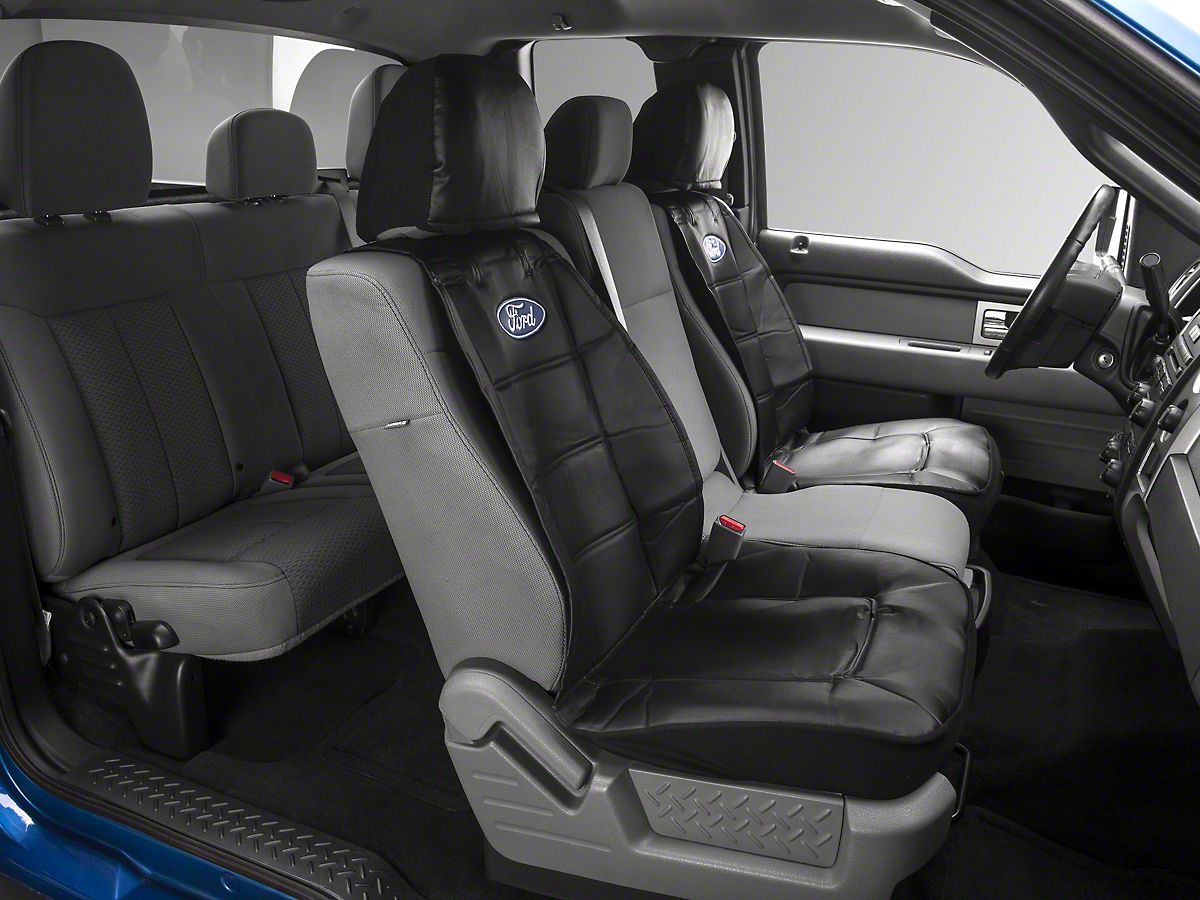 Driver Bottom Leather Seat Cover Black 04 08 Ford F150 Xlt Lariat