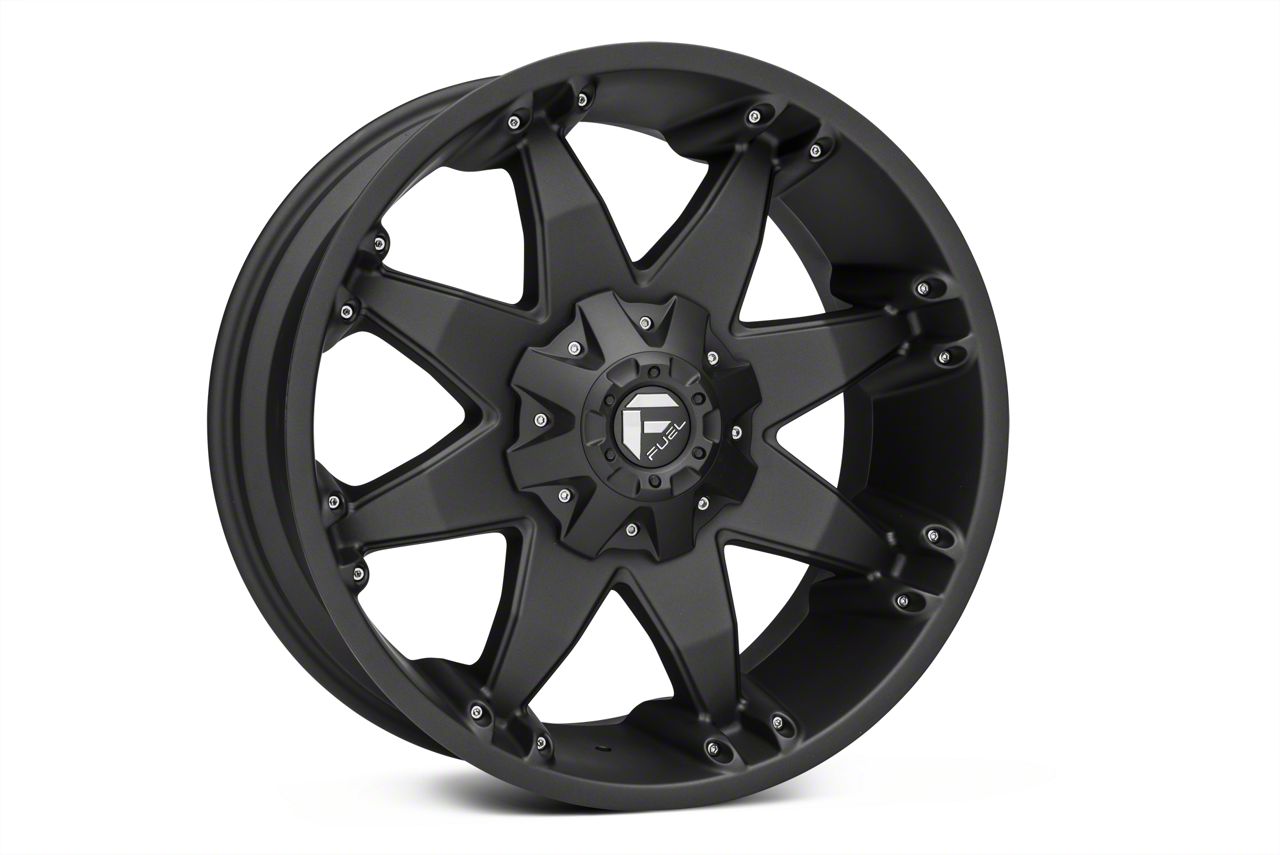 Fuel Wheels F150 Octane Matte Black 6Lug Wheel 20x9 T527107 (0418