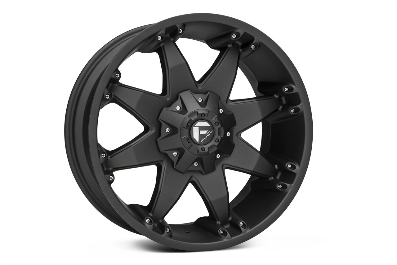 Fuel Wheels F-150 Octane Matte Black 6-Lug Wheel - 20x9 T527107 (04-18 ...