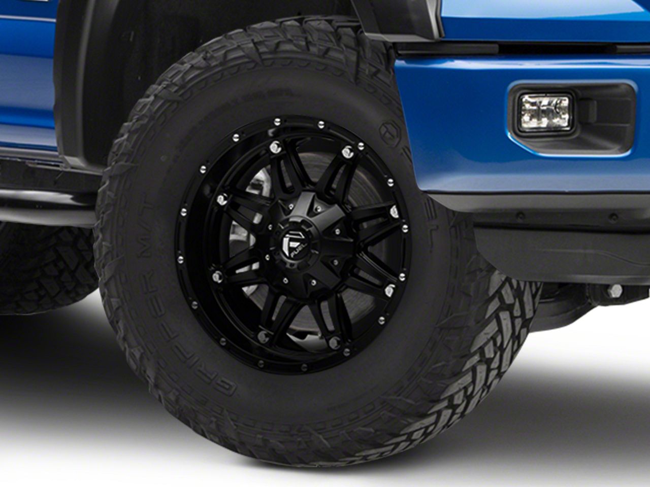 Fuel Wheels F-150 Hostage Matte Black 6-Lug Wheel - 18x9 T527117 (15-19 ...