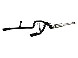MBRP 2.50-Inch Black Series Dual Exhaust System; Rear Exit (11-14 3.5L EcoBoost F-150)