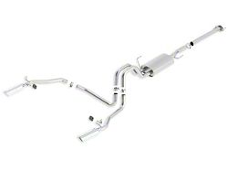 Borla ATAK Dual Exhaust System with Polished Tips; Rear Exit (11-14 5.0L F-150)