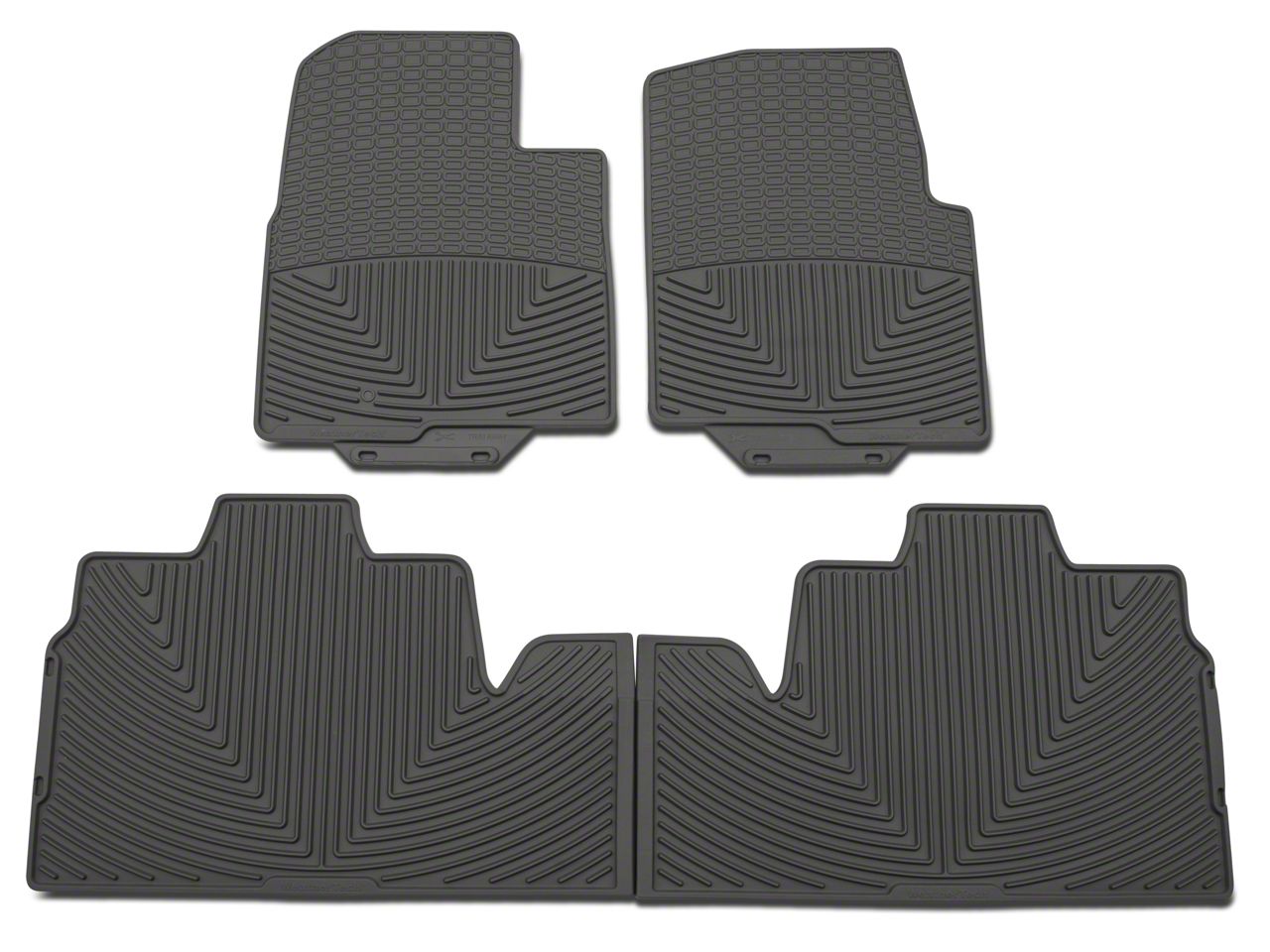 Weathertech F 150 All Weather Front Rear Rubber Floor Mats