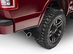 Weathertech No-Drill Mud Flaps; Rear; Black (15-20 F-150, Excluding Raptor)