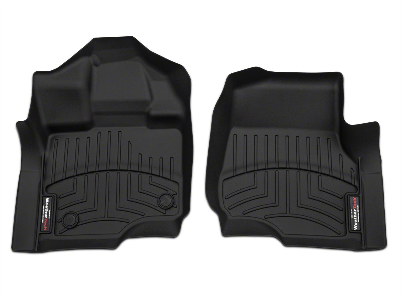 Weathertech F-150 DigitalFit Front Floor Liners; Black 446971 (15-22 F ...