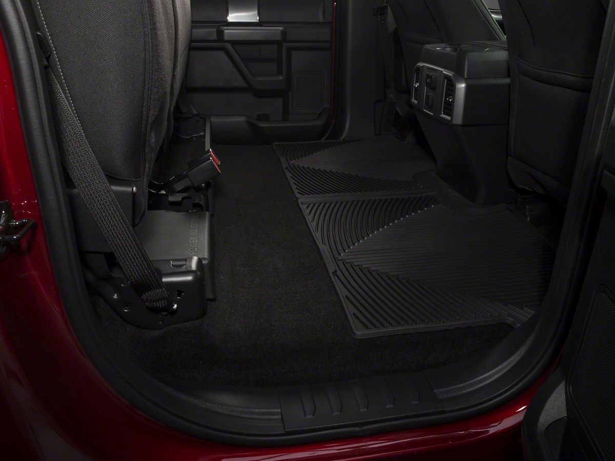 Weathertech F 150 All Weather Front Rear Rubber Floor Mats