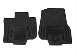 Weathertech All-Weather Front Rubber Floor Mats; Black (15-26 F-150 SuperCab, SuperCrew)