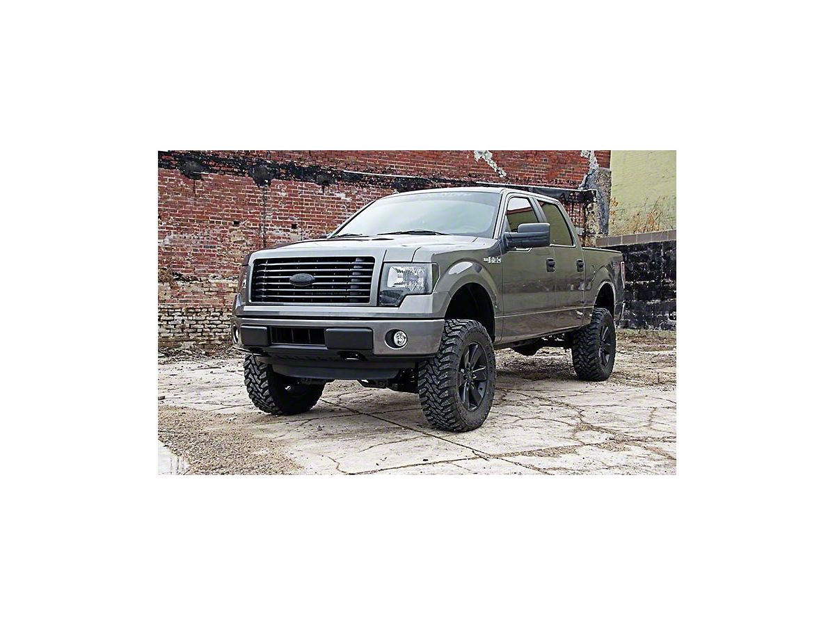 Rough Country 4 In Suspension Lift Kit W Upper Strut Spacers 09 14 2wd F 150 11 14 4wd F 150 Excluding Raptor