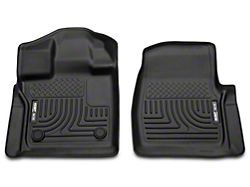Husky Liners WeatherBeater Front Floor Liners; Black (15-26 F-150)