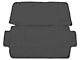 Weathertech Second Row Bench Seat Protector; Charcoal (14-23 Jeep Cherokee KL)