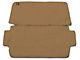 Weathertech Second Row Bench Seat Protector; Tan (14-23 Jeep Cherokee KL)