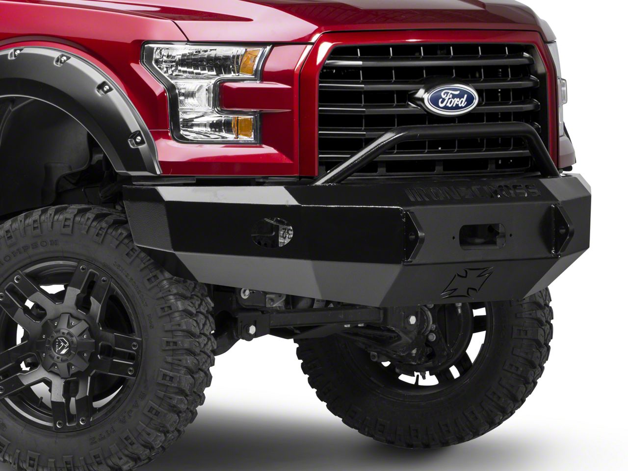 Iron Cross F-150 Push Bar Front Bumper 22-415-15 (15-17 F-150 ...