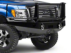Iron Cross Heavy Duty Grille Guard Front Bumper; Gloss Black (09-14 F-150, Excluding Raptor)