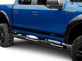 SEC10 Rocker Stripes with 4x4 Logo; Matte Black (97-26 F-150)
