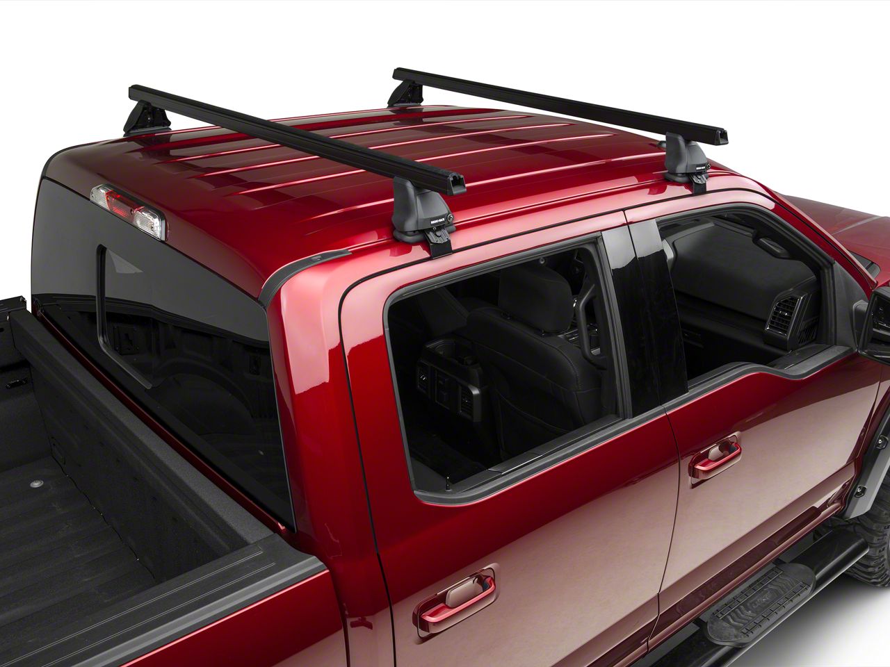 RhinoRack F150 Heavy Duty 2500 2Bar Roof Rack Black JA8135 (1518