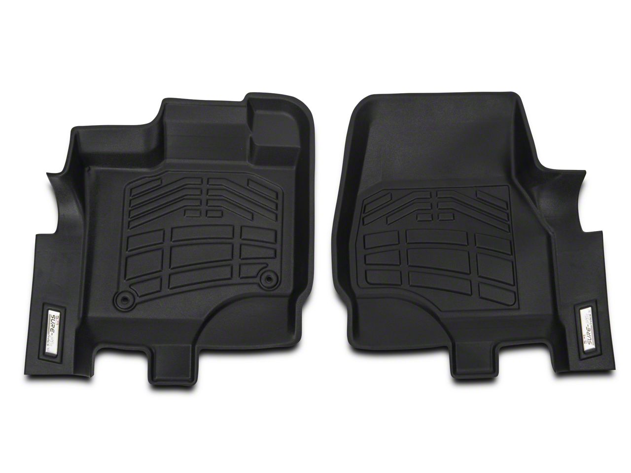 Wade F 150 Sure Fit Front Floor Mats Black 72 110069 15 20 F 150