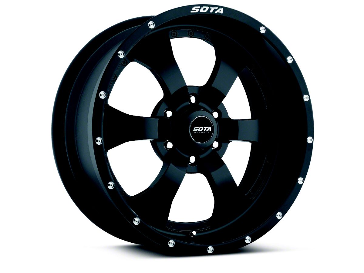 SOTA Off Road F-150 NOVAKANE Stealth Black 6-Lug Wheel - 20x10 561SB ...