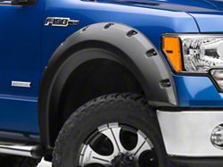 fender flares raptor excluding barricade styleside rugged ridge molded textured