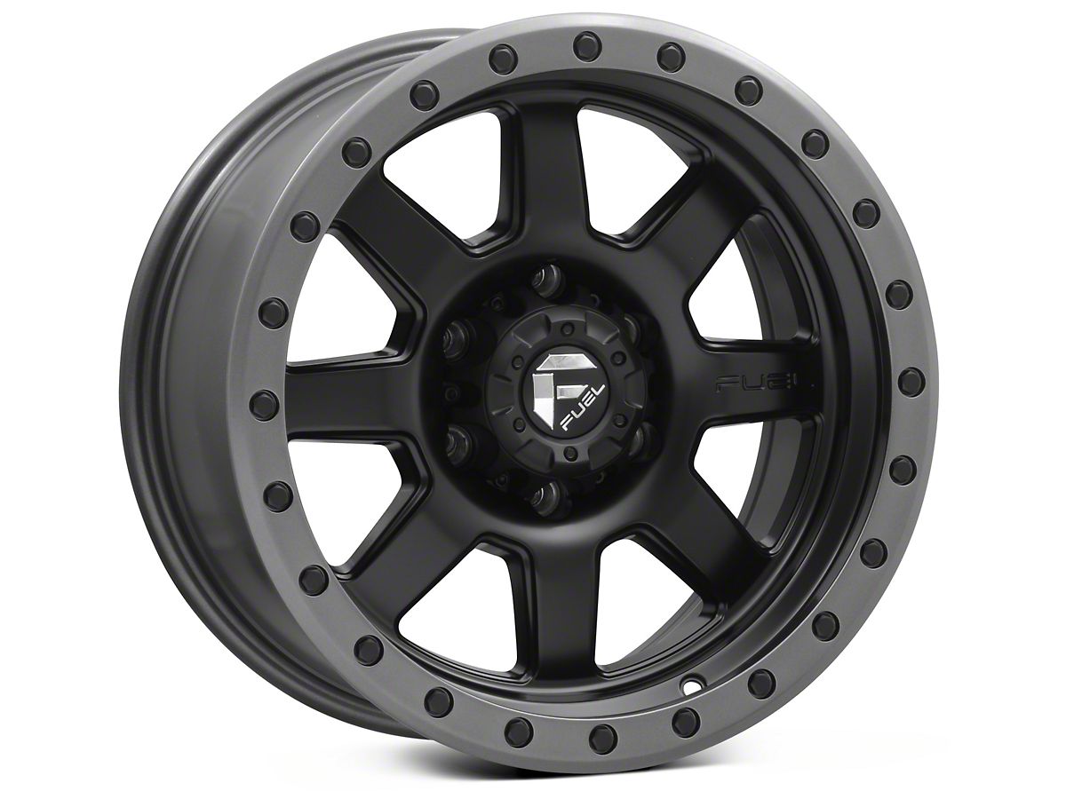 Fuel Trophy Wheels >> Fuel Wheels Trophy Matte Black W Anthracite Ring 6 Lug Wheel 17x8 5 6mm Offset 15 20 F 150 Fuel Trophy Wheels >> Fuel Wheels Trophy Matte Black W Anthracite Ring 6 Lug Wheel 17x8 5 6mm Offset 15 20 F 150