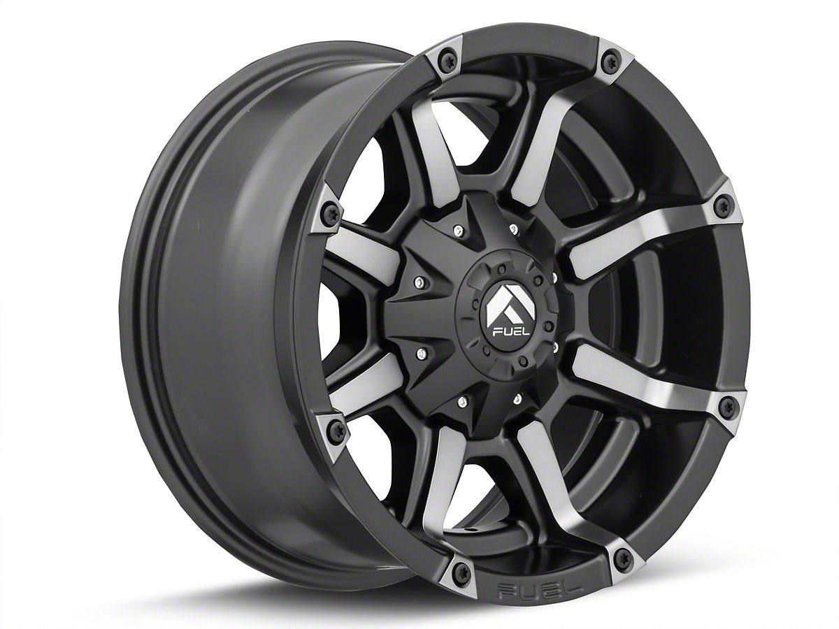 Fuel Truck Wheels >> Fuel Wheels Coupler Matte Black Machined 6 Lug Wheel 17x9 12mm Offset 09 14 F 150 Fuel Truck Wheels >> Fuel Wheels Coupler Matte Black Machined 6 Lug Wheel 17x9 12mm Offset 09 14 F 150