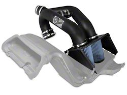 AFE Magnum FORCE Stage 2 Cold Air Intake with Pro 5R Oiled Filter; Black (15-23 2.7L EcoBoost F-150)