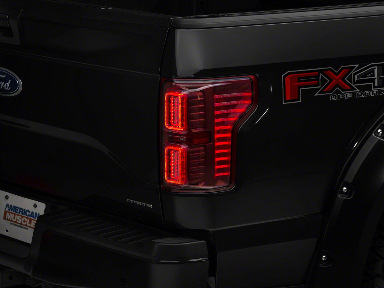 Raxiom F150 Horizon LED Tail Lights Clear/Red T528736 (1517 F150 w