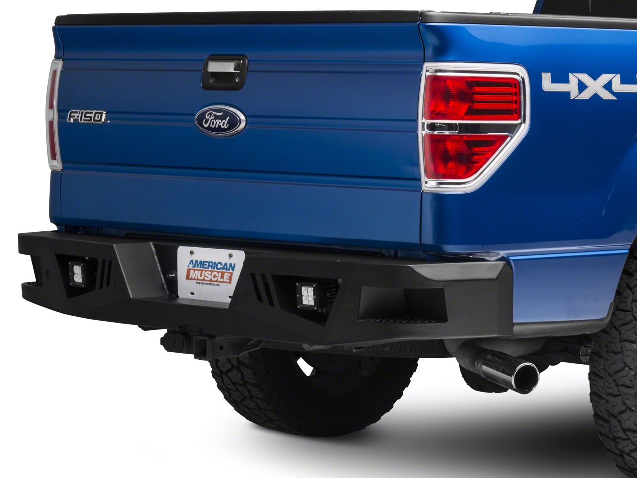 Barricade F-150 Extreme HD Rear Bumper with LED Fog Lights T528777 (06 ...