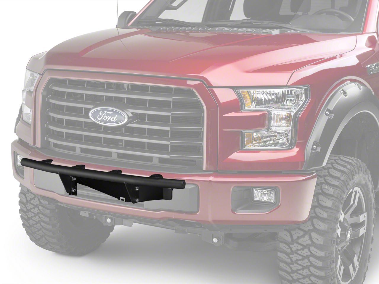 KC HiLiTES F150 Front End Bumper Light Bar Mount 74211 (1517 All, Excluding Raptor) Free