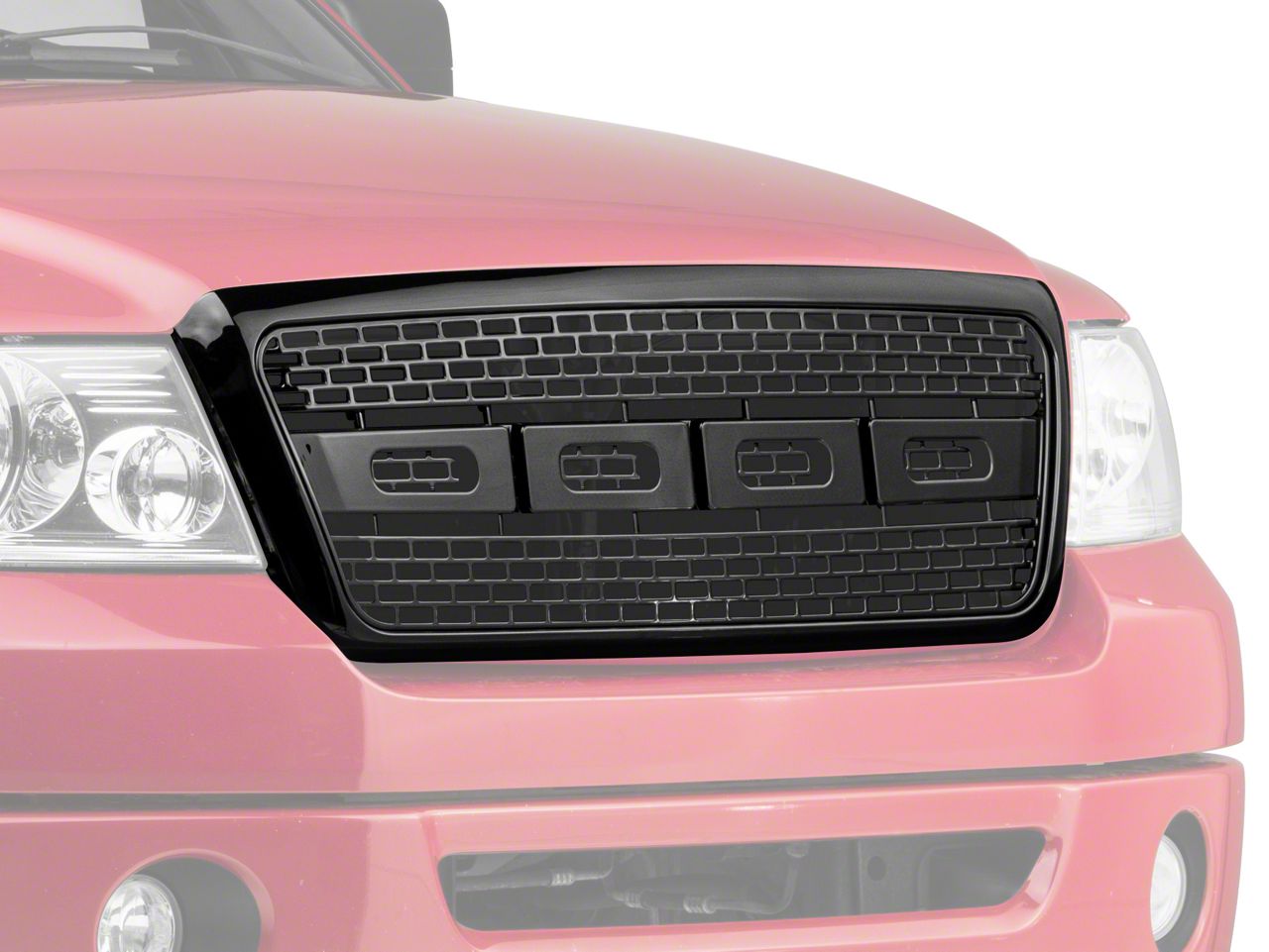 barricade matte black grille cover