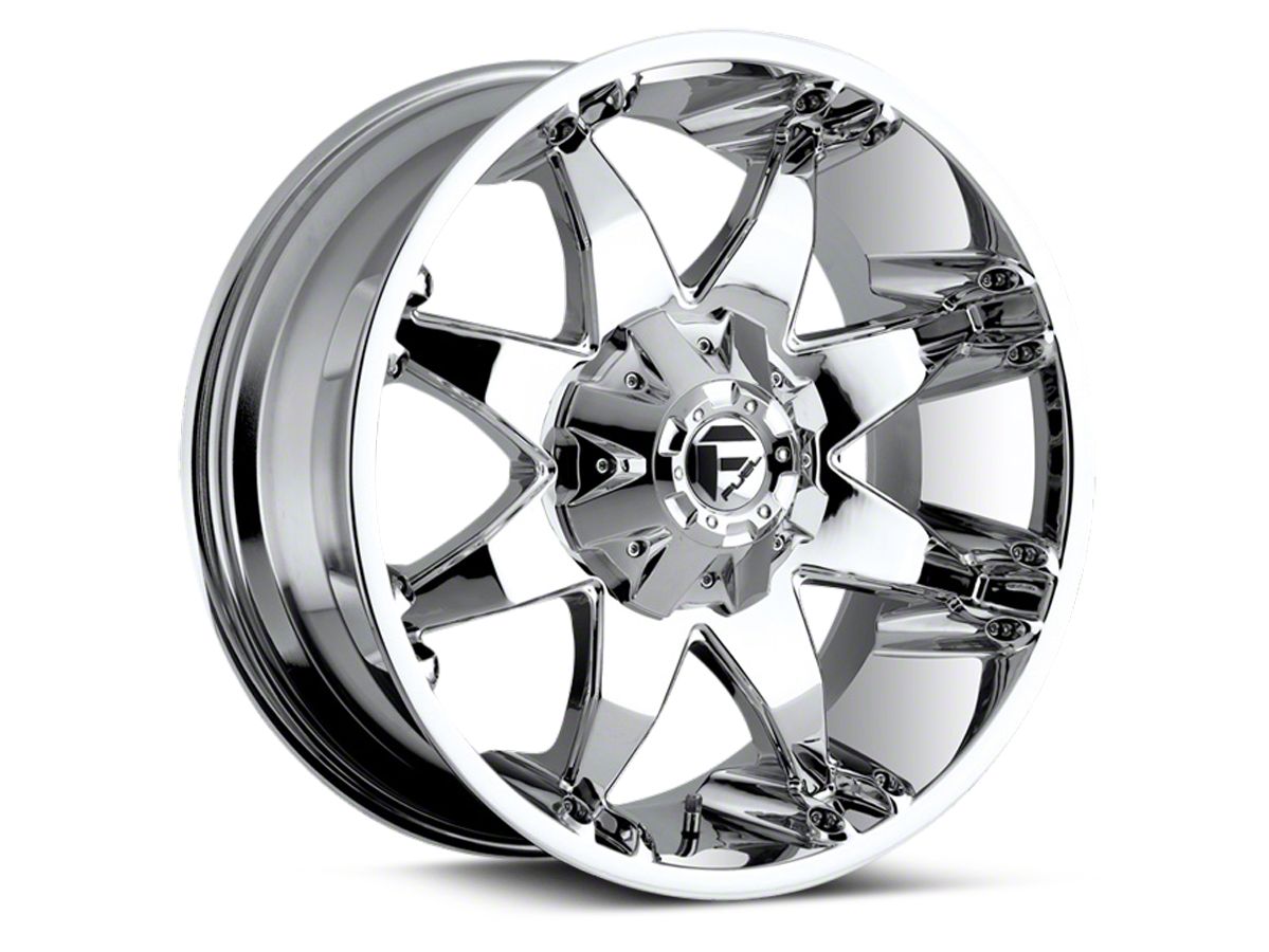 Fuel Wheels Bronco Octane Chrome 6-Lug Wheel; 20x9; 1mm Offset ...