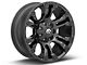 Fuel Wheels Vapor Matte Black 6-Lug Wheel; 20x9; 1mm Offset (04-15 Titan)