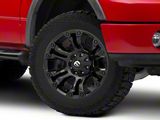 Fuel Wheels Vapor Matte Black 6-Lug Wheel; 20x9; 2mm Offset (04-08 F-150)