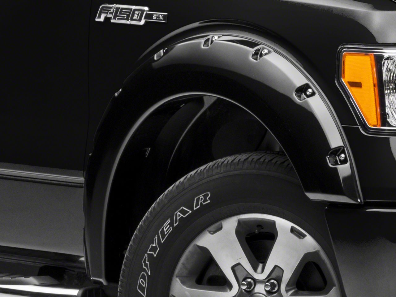 Bushwacker F150 Pocket Style Fender Flares Prepainted T529759 (0914 F150 Styleside