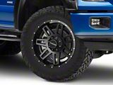 Raceline Injector Black 6-Lug Wheel; 20x9; 0mm Offset (15-20 F-150)