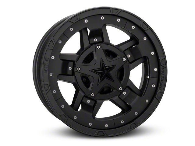 XD Rockstar III Matte Black 5-Lug Wheel; 20x9; 25mm Offset (14-21 Tundra)