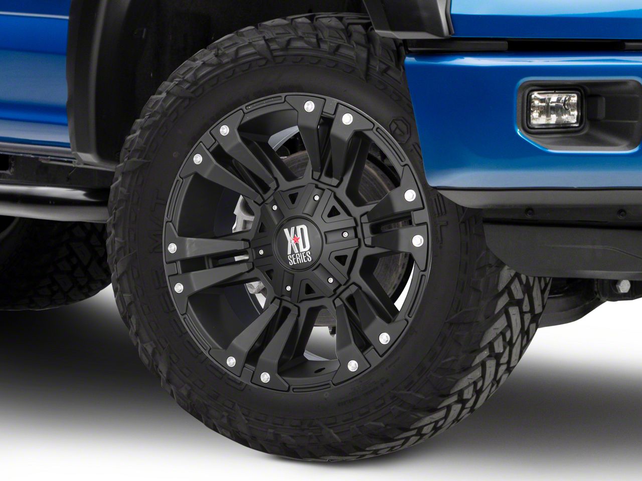 XD F-150 Monster II Matte Black 6-Lug Wheel - 20x9; 18mm Offset ...
