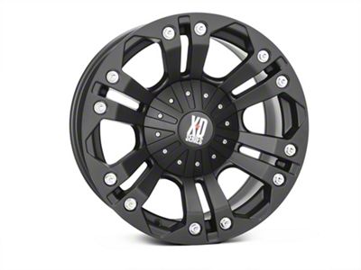 XD Monster Matte Black 6-Lug Wheel; 18x9; 18mm Offset (22-24 Bronco Raptor)