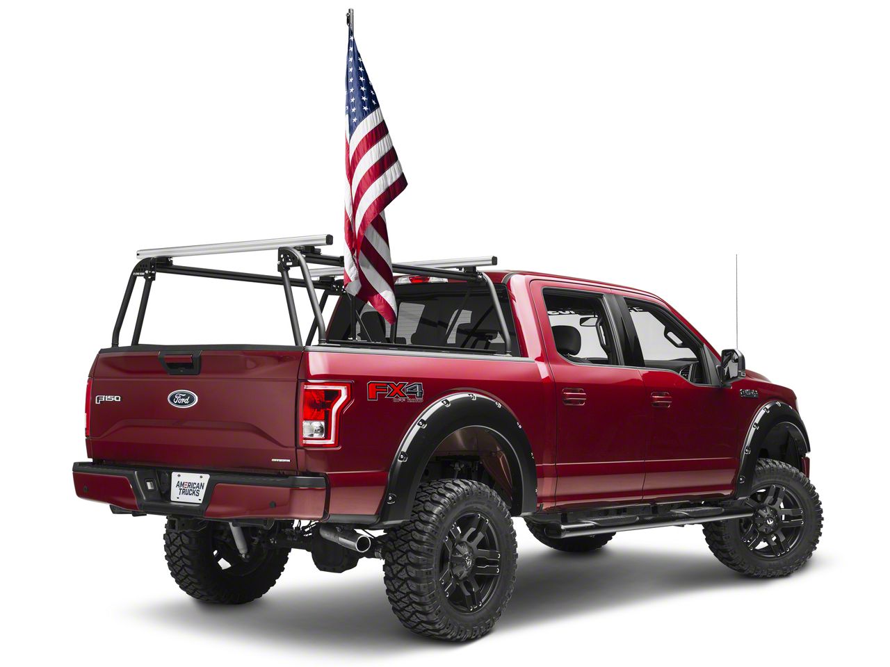 truck bed flag pole