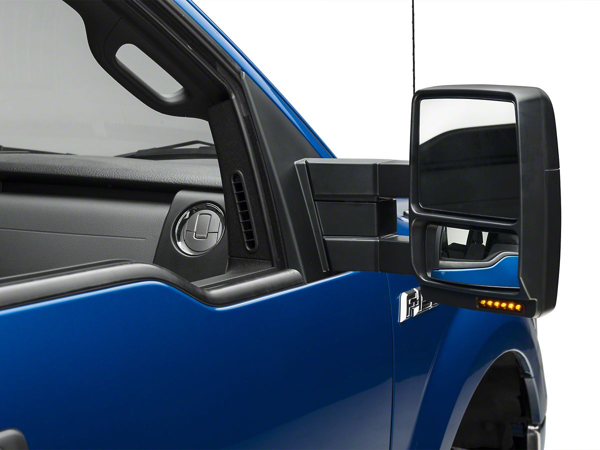 Upper Towing Mirror Glass for 04-14 Ford F-150 Towing Truck Passenger Right Side