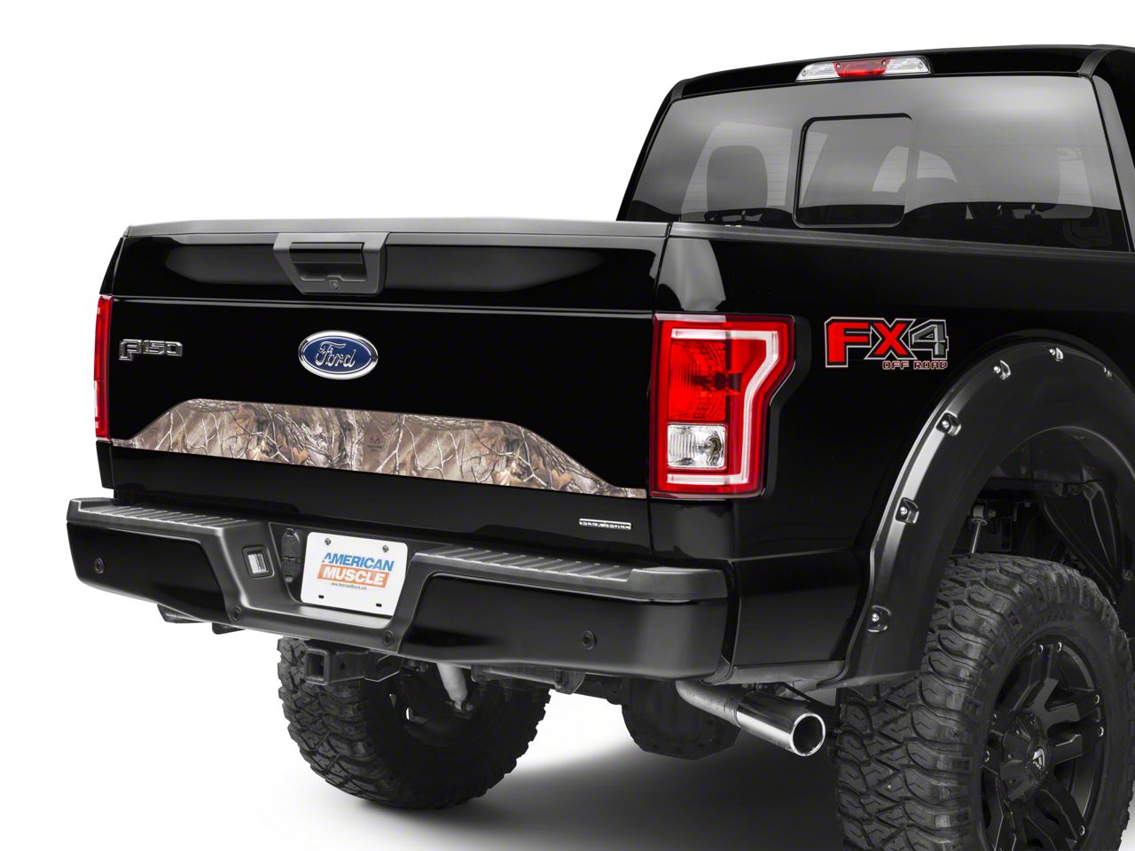 F-150 Real Tree Camo Lower Tailgate Panel Accent Decal (15-17 F-150 ...