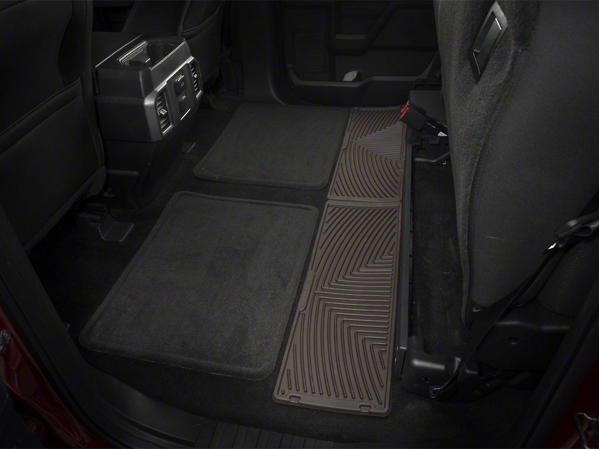 Weathertech F 150 All Weather Under Rear Seat Rubber Floor Mats