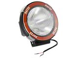 Rugged Ridge 5-Inch Round HID Off-Road Fog Light with Black Composite Housing; Single (Universal; Some Adaptation May Be Required)